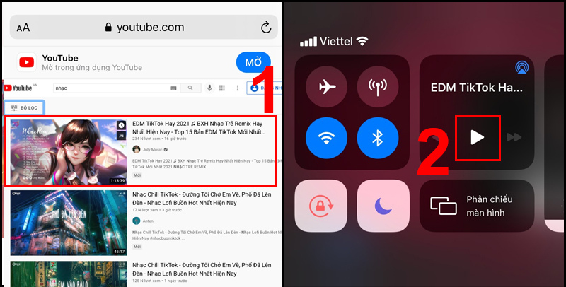 Vừa chơi game vừa nghe nhạc trên iphone