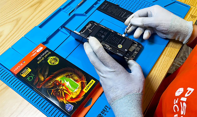 Thay pin Daison chính hãng cho Iphone 11 pro tại thị xã Hoàng Mai - Nghệ An