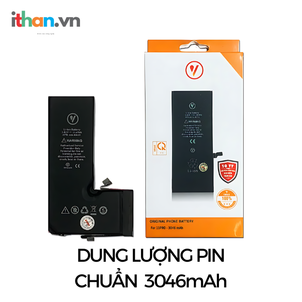 Thay pin chính hãng Vmas cho iphone 11 pro