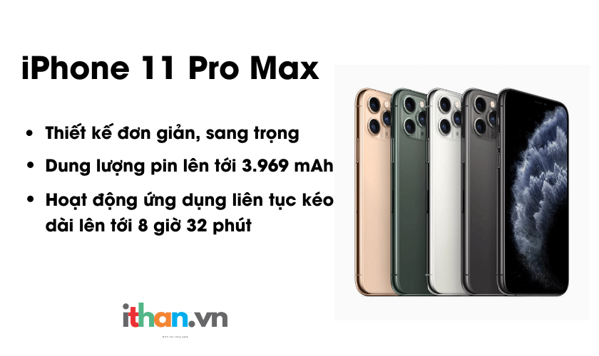 Thay pin vmas chính hãng cho Iphone 11 Pro Max tại thị xã Hoàng Mai - Nghệ An