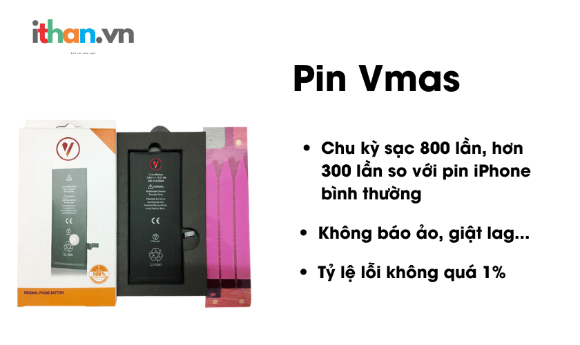 Thay pin vmas chính hãng cho Iphone 11 Pro Max tại thị xã Hoàng Mai - Nghệ An
