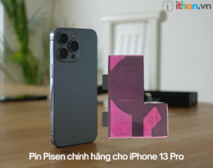 Thay pin Pisen chính hãng cho iPhone 13 Pro tại iThan.vn - Quỳnh Dị, Hoàng Mai, Nghệ An
