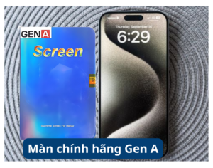 Thay màn hình chính hãng Gen A cho iPhone 15 Pro Max tại iThan.vn, Quỳnh Dị, Hoàng Mai, Nghệ An