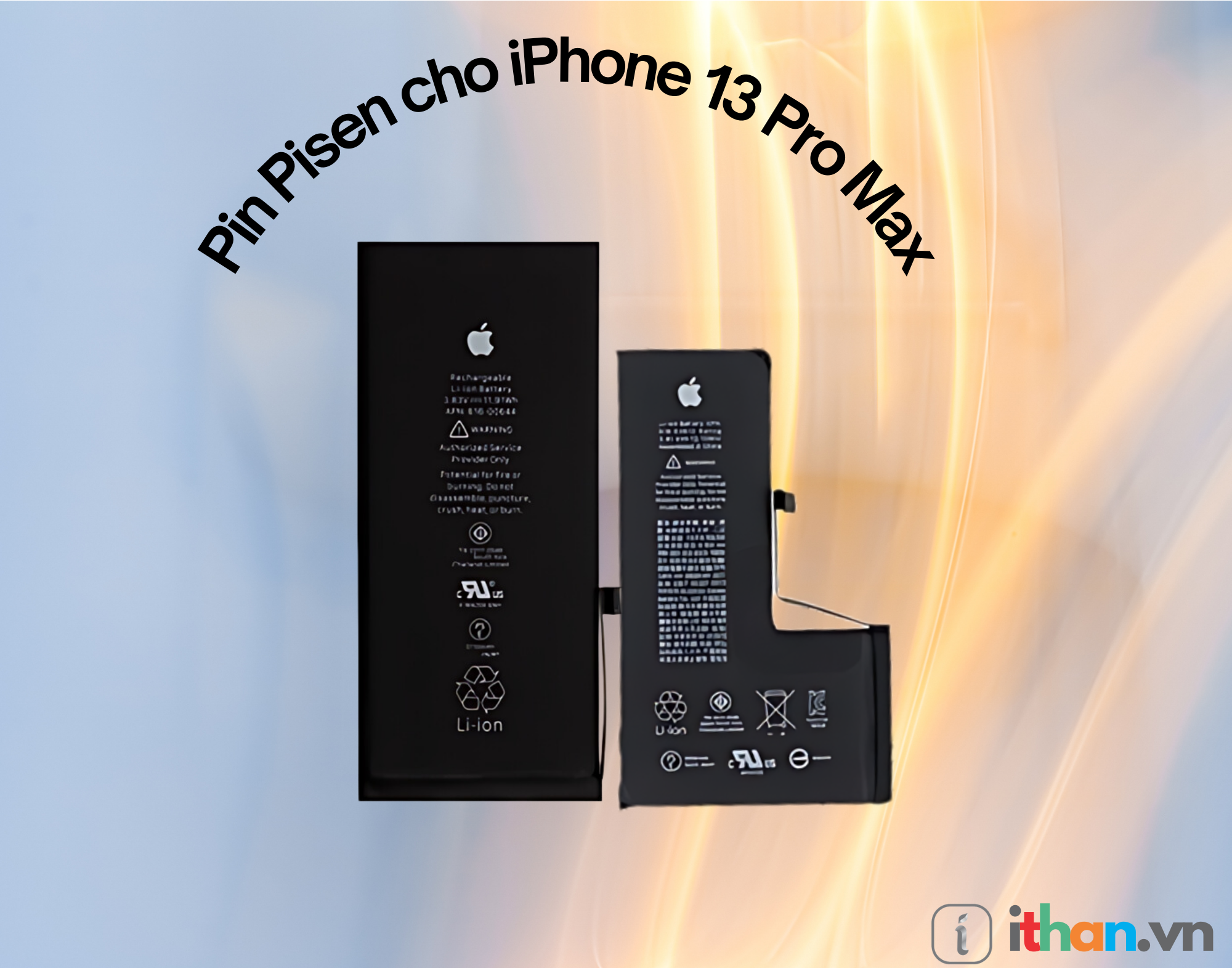 Thay pin Pisen chính hãng cho iPhone 13 Pro Max tại iThan.vn, Quỳnh Dị, Hoàng Mai, Nghệ An.