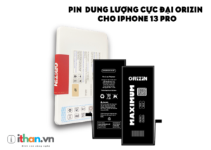 Thay pin dung lượng cực đại Orizin cho iPhone 13 Pro tại iThan.vn - Quỳnh Dị,Hoàng Mai, Nghệ An